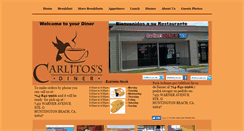 Desktop Screenshot of carlitosdiner.com